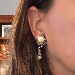 Judith Jack clip on earrings